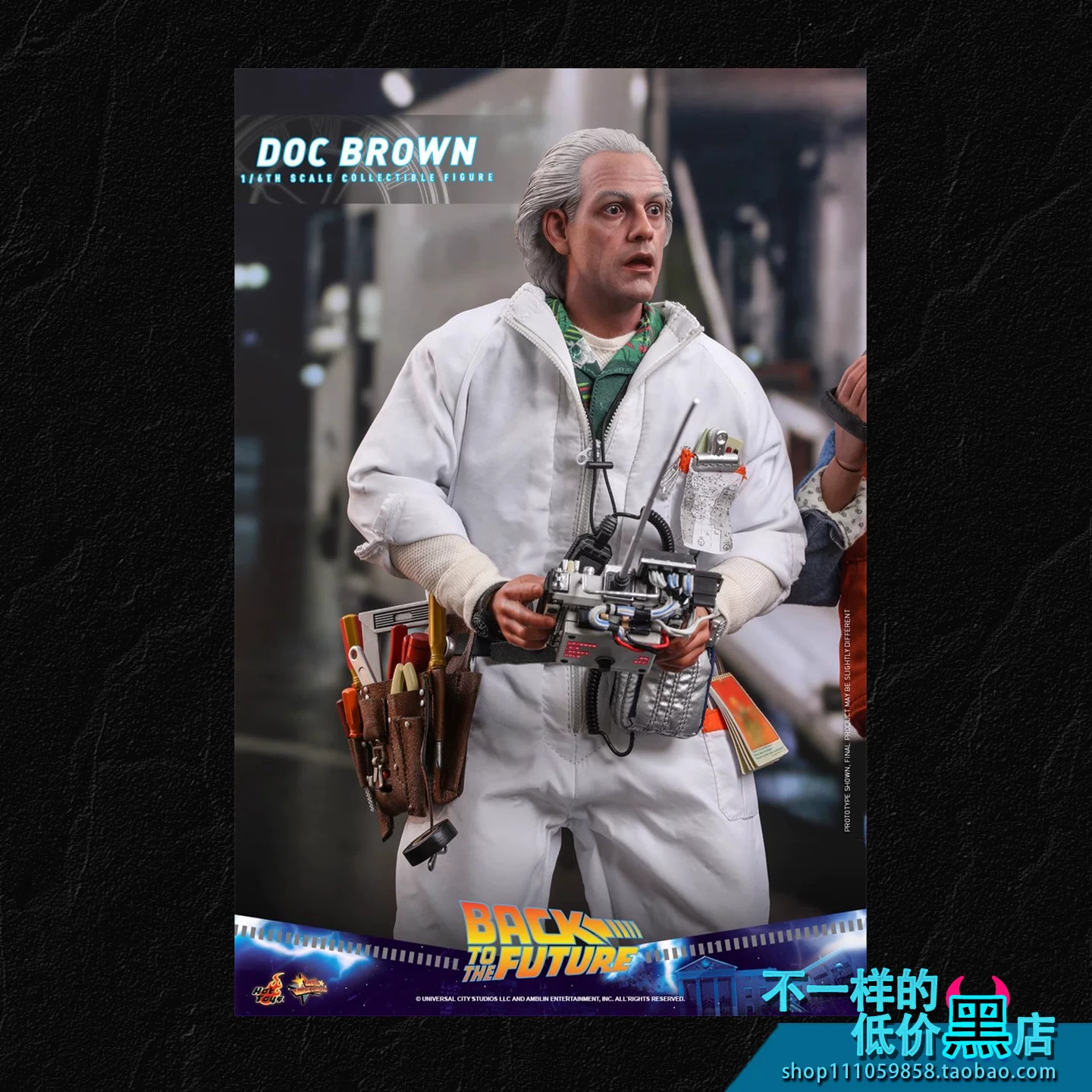 MMS610 HOTTOYS 1/6 возвращение в будущее доктор Браун Доктор Браун Deluxe Edition