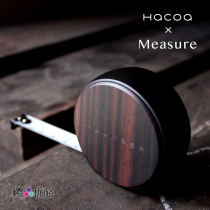 Hacoa LUMBER Japanese wooden grocery old shop High-end wooden measurement metal tape measure can be lettered