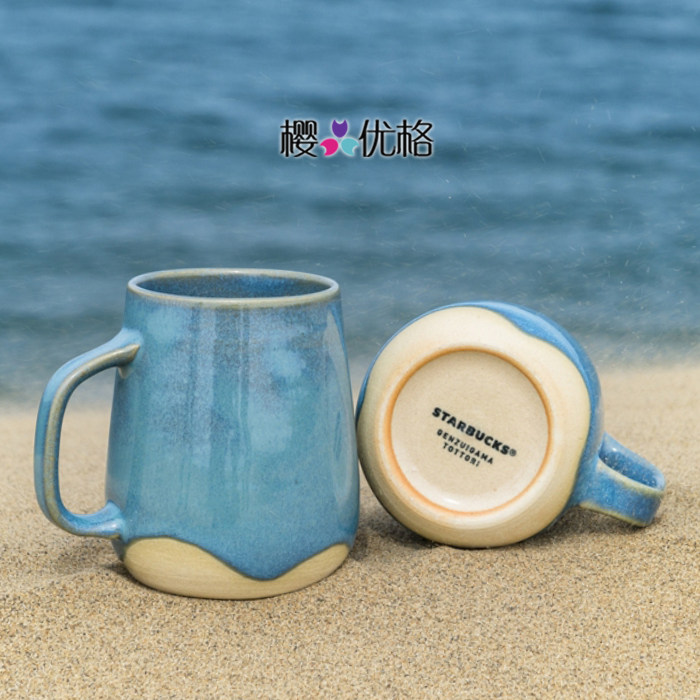 2017 Starbucks Japan Limited Traditional Culture Bird Take Sand Dunes Mark Cup (Made in Japan)