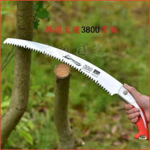 Korea Dajian Hand Saw 380 Curved Saw Fruit Tree Cut Saw Garden Pruning Cover Saw Woodworking Saw