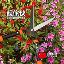 Taiwan Liangjia grass Scissors 2012 iron handle hedge horticultural lawn shears pruning shears imported garden scissors