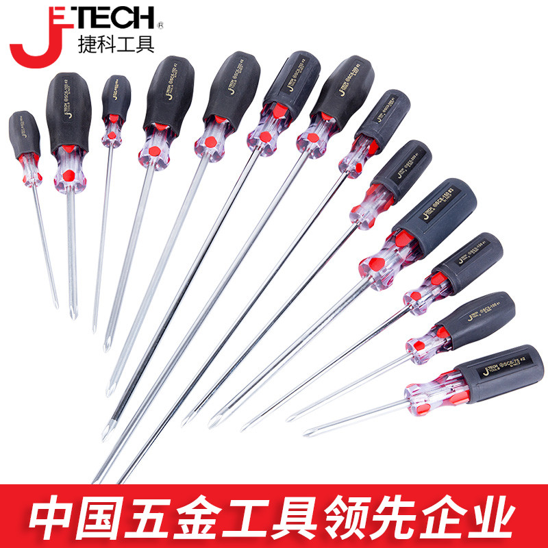 Teco screwdriver cross soft handle color strip screw opener multifunction small screwdriver screw driver with magnetic home repair tool