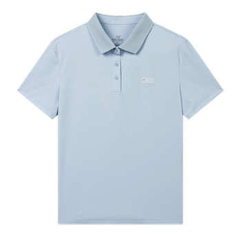 361 Degree Short-Sleeved T-Shirt for Women 2025 Summer New Style Light and Breathable Top Fashionable and Comfortable Lapel Sports Polo Shirt