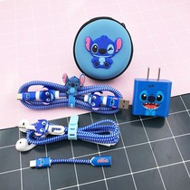 Suitable for Xiaomi 8 youth version data cable sticker cartoon charger protective cover 6x headphone cable cute anti-break