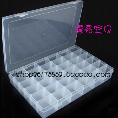 diy transparent jewelry box 36 grid plastic jewelry storage box storage box jewelry storage box