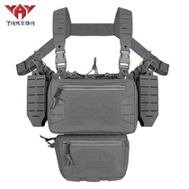 Yakoda tactical chest hanging military fans outdoor real-life CS tactical equipment MK3 MK4 full set of tactical bellybands