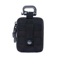 Outdoor tactical bag medical storage bag multi-functional small waist bag Molle camouflage accessory bag EDC tool bag