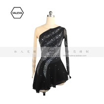 VALEVA customized figure skating performance clothing girls skating skirt childrens adult competition examination multi-diamond performance clothing