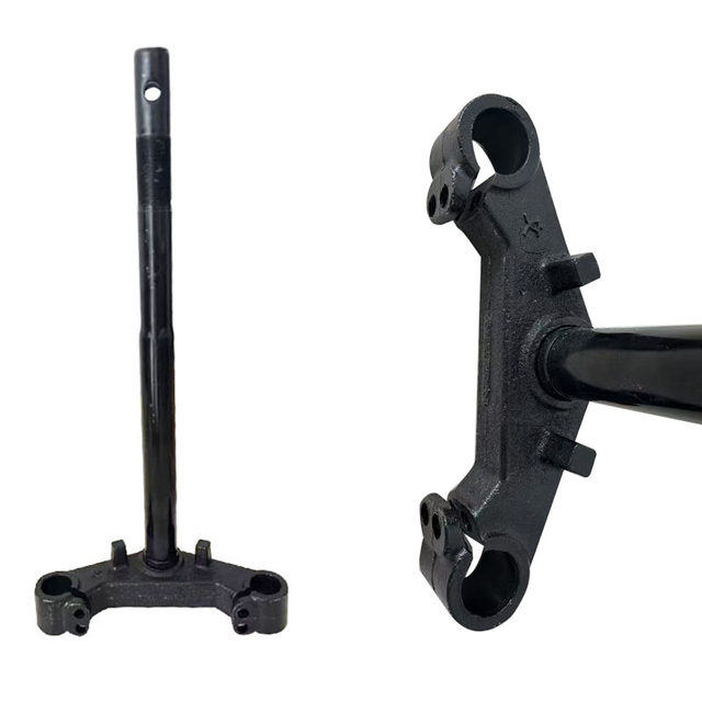 Suitable for electric vehicles 27-core knife steering column 27-tube Xinri Tai bell steering column front fork lower connecting plate size