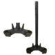 Suitable for Emma A715 electric vehicle steering column front fork steering column three-star column lower plate original thickening