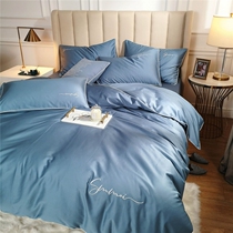 Cotton 60 long-staple cotton four-piece bedding cotton quilt cover European style sheets Net red hotel bedding