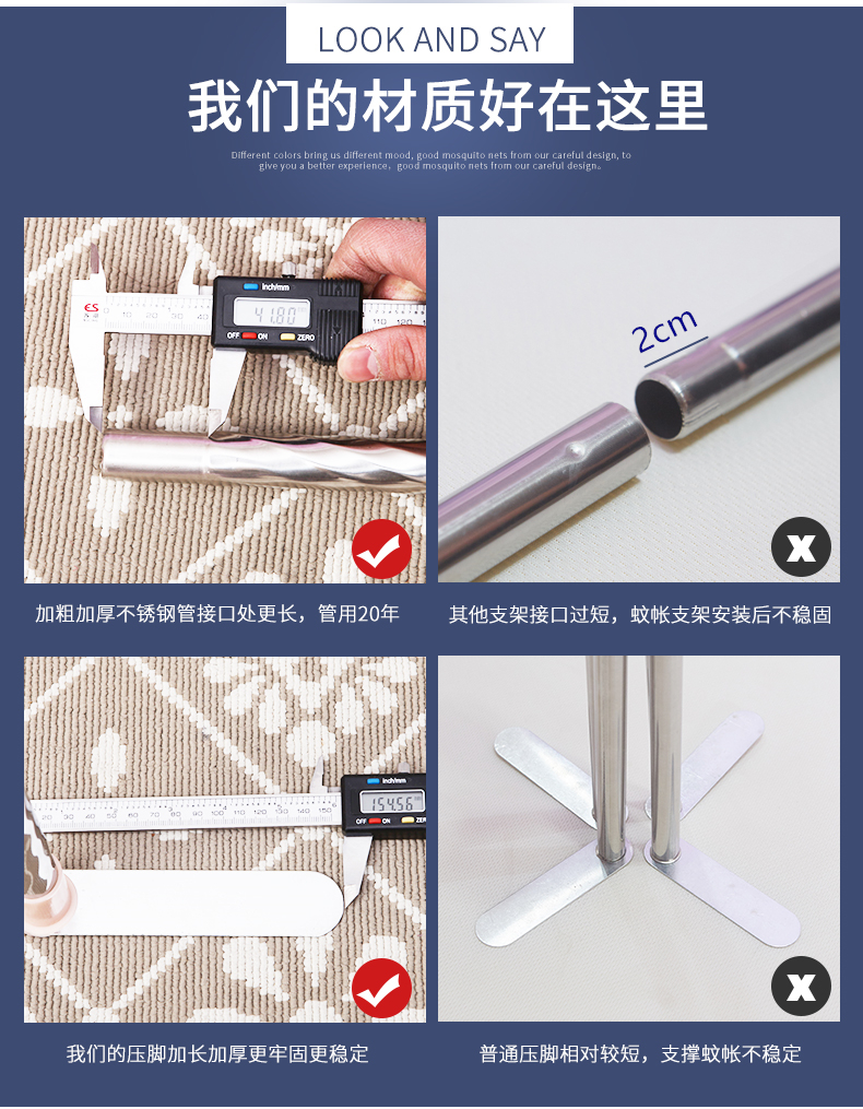 Cửa lưới chống muỗi ba cánh mở công chúa khung sàn tầng trên cùng 1,2 / 1,5 / 1,8 / 2m mét đôi hộ gia đình màn lưới chống muỗi gấp gọn