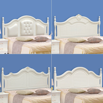 Korean-style headboard Simple modern pastoral paint Mediterranean 1 8 meters 1 5 meters single headboard by backplane Economic type