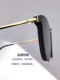 Weipa's New Retro Round-Frame Fashion Sunglasses Titanium Alloy Men's and Women's Acetate Sunglasses Anti-Uv Sunglasses