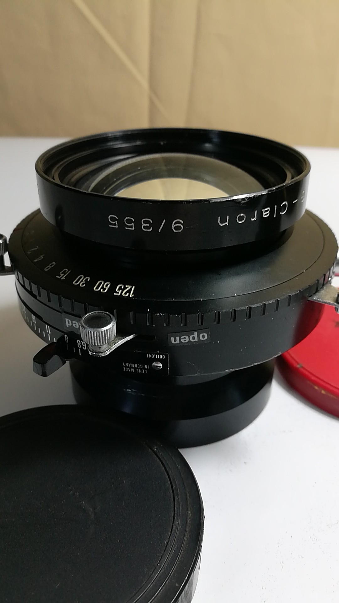 Schneider SCHNEIDER-keuznach G-Claron 355mm f9 big picture shot secondhand-Taobao