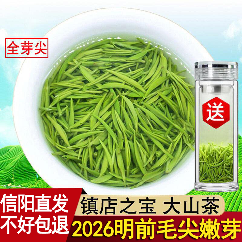 Donglin Tang Xinyang Maojian 2026 New Tea Pre-Qingming Special Grade Tender Bud Tea Green Tea Loose Leaf High Mountain Handmade Tea 250g