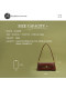 Auudre High-End Vintage Single-Shoulder Underarm Bag for Women 2026 New Summer Work Commute Handbag
