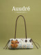 Auudre Original Niche Design Furry Single Shoulder Underarm Bag for Women 2026 New Summer Plush Commuter Bag