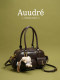 Auudre High-End Vintage Large-Capacity Shoulder Underarm Bag for Women 2026 New Fashion Commuter Crossbody Bag