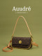 Auudre High-End Textured Vintage Color-Block Single Shoulder Underarm Bag Women's 2026 New Summer Commuter Crossbody Bag