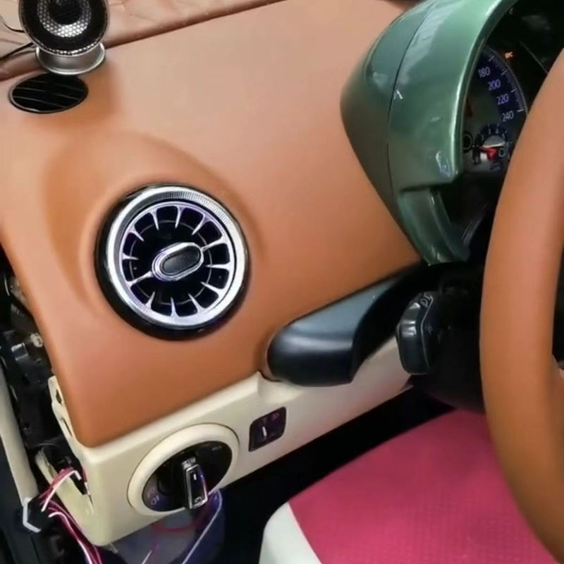 Volkswagen Second-Generation Beetle, Lavida, Jetta, Third-Generation Beetle Upgraded with Mercedes-Benz Illuminated Air Vent Ambient Lighting