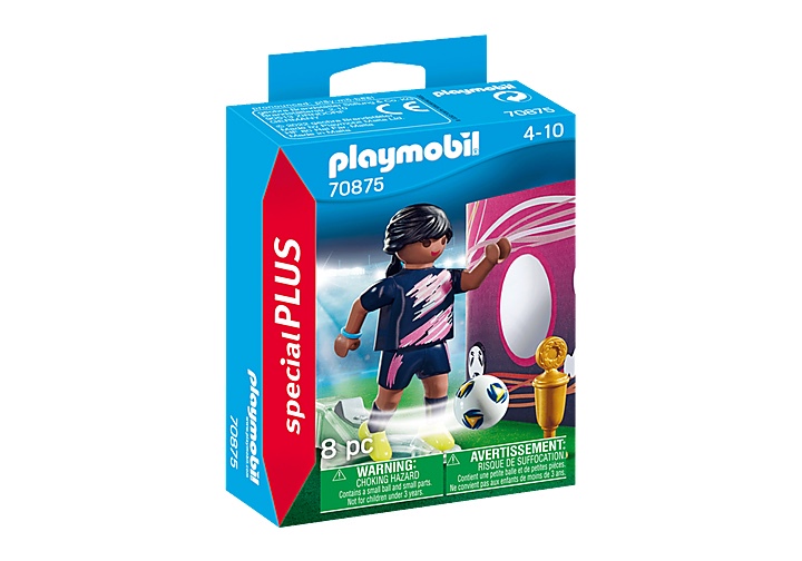Playmobil World 70875 Football Goalkeeper Special Edition Boxed Figure Toy