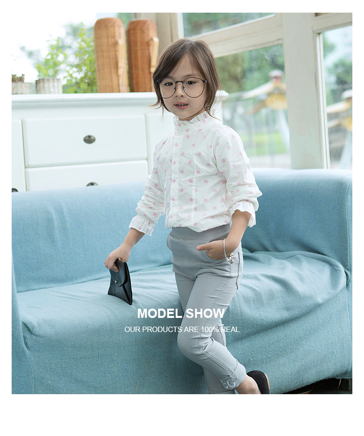 Chemise fille à manche longue - Ref 2084777 Image 15