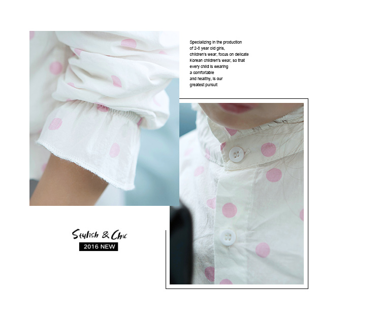 Chemise fille à manche longue - Ref 2084777 Image 16