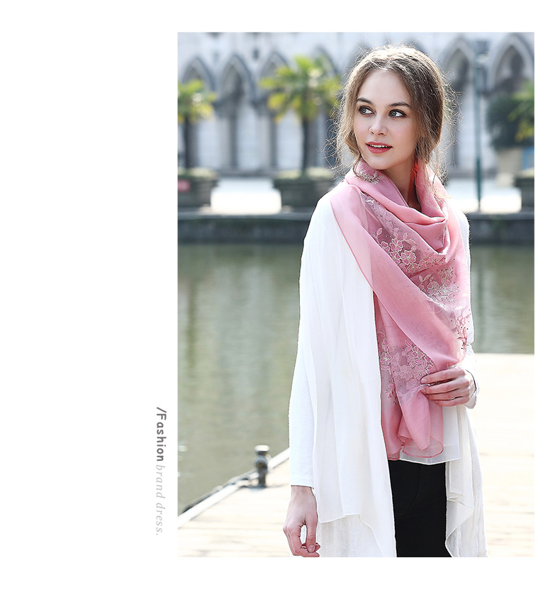 Echarpe pour Femme en De la soie - Ref 3157977 Image 13
