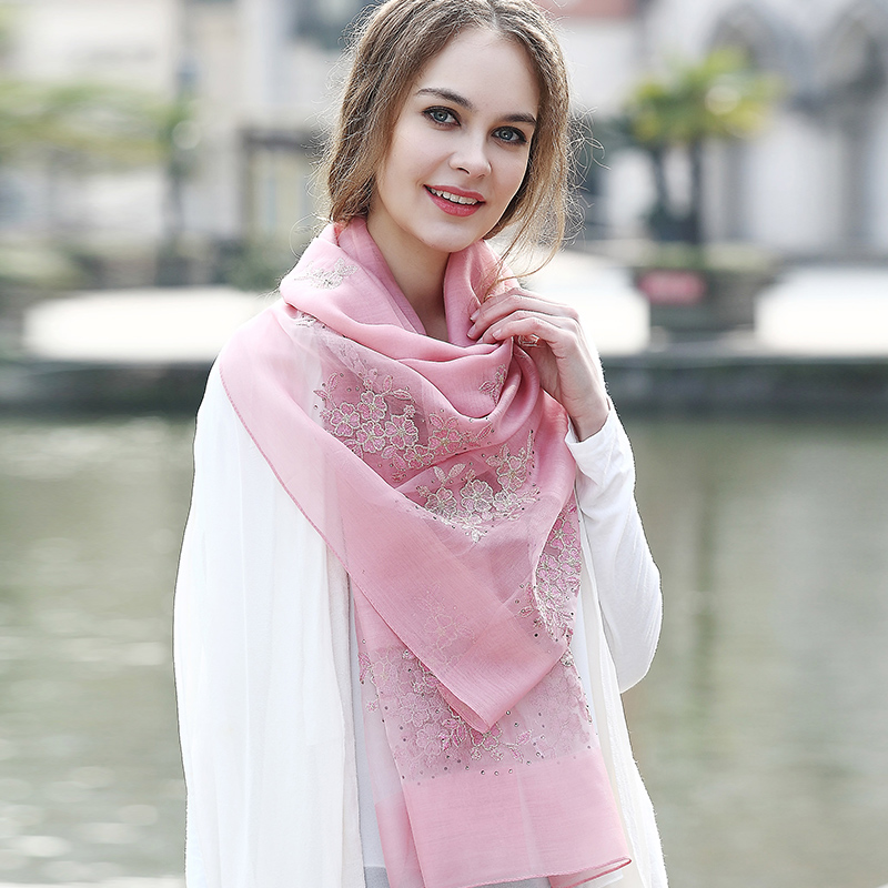 Echarpe pour Femme en De la soie - Ref 3157977 Image 4