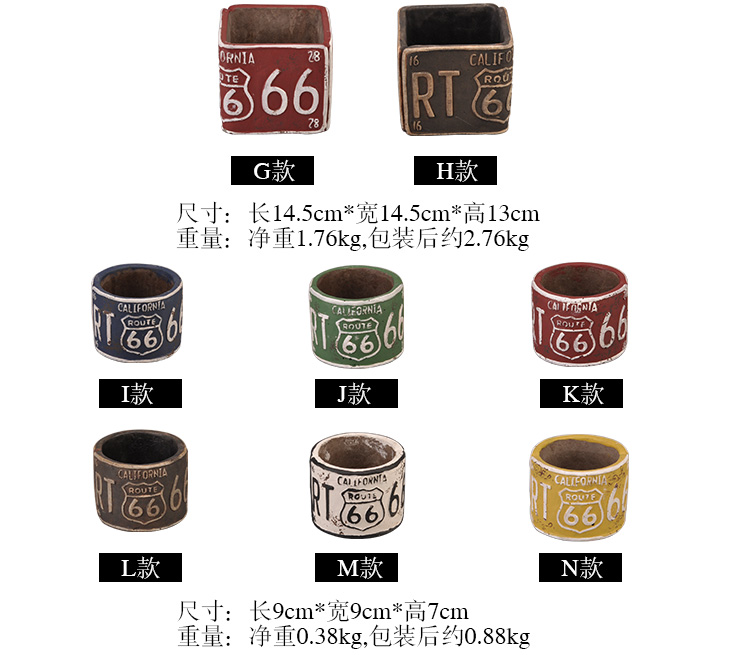 Mỹ retro văn phòng sáng tạo quán cà phê trang trí nội thất gạt tàn trang trí phòng khách đồ nội thất phòng khách nhà cấp 4