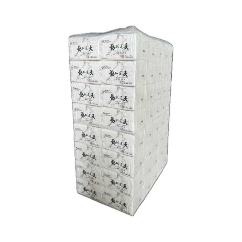 Household Toilet Paper, Large Pack of 560 Sheets, 140Mm×185Mm, Whole Box of 10 Packs, Total of 80 Packs, Each Pack Weighs 220g