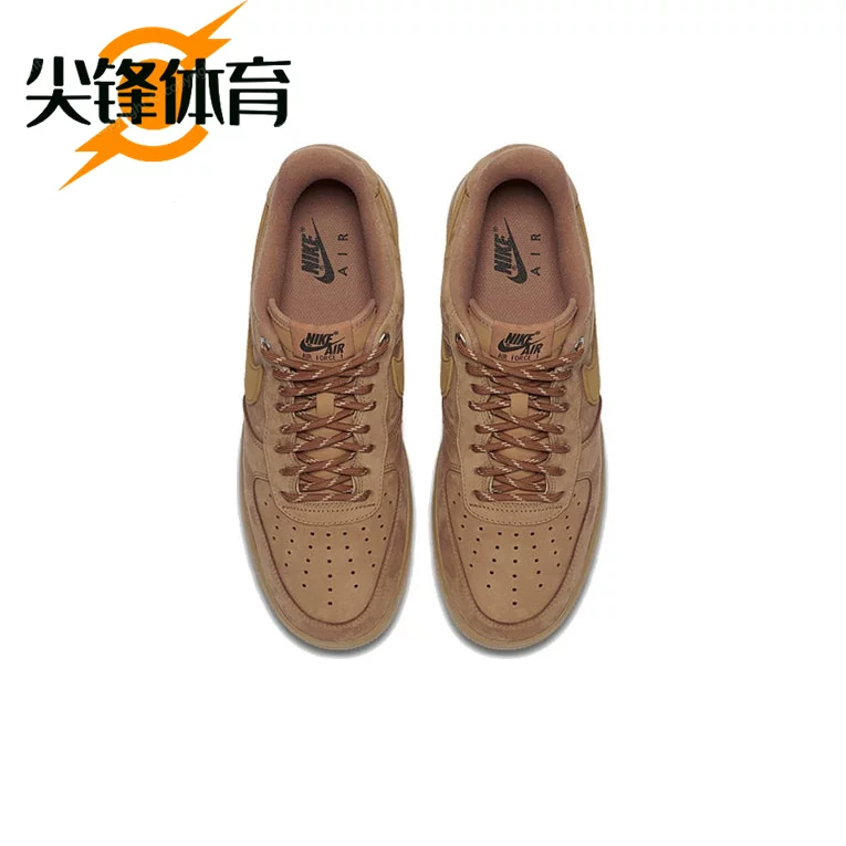 Кеды Nike Air Force 1 wheat Air Force 1 AF1 мужские и женские спортивные кроссовки низкого хода CJ9179-200