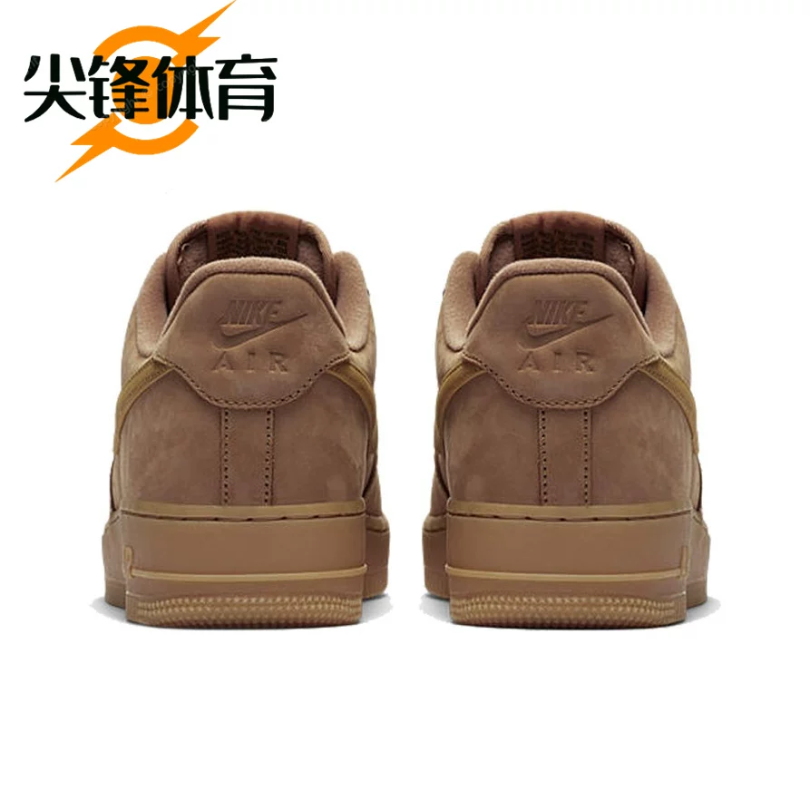Кеды Nike Air Force 1 wheat Air Force 1 AF1 мужские и женские спортивные кроссовки низкого хода CJ9179-200