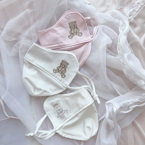 Girlam Оригинальный дизайн милый солнцезащитный крем маска для девушки, висящая ушная печать затенение