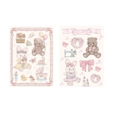 Девочки мечты карта Dow Dow Diy Picnic Bunny Barrier Series Starter New Lace Caliba милая трансформация украшения