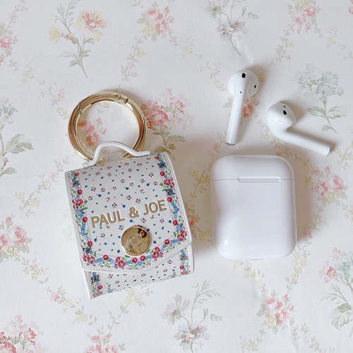 Наушники, сумка для техники, сумка-органайзер, защитный чехол, цветочный принт, bluetooth