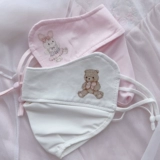 Girlam Оригинальный дизайн милый солнцезащитный крем маска для девушки, висящая ушная печать затенение