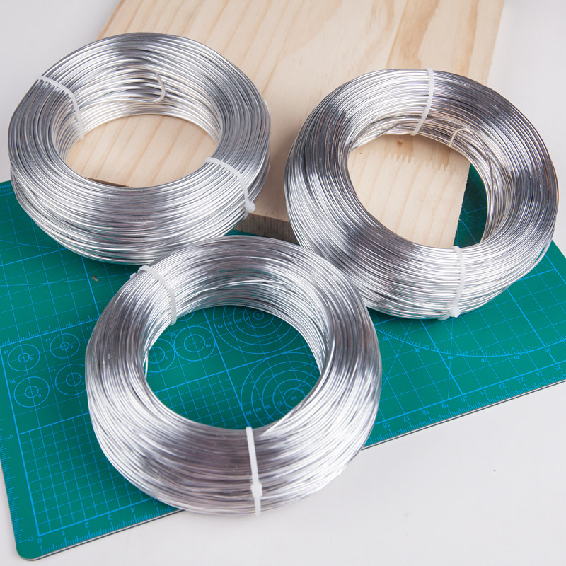 Skeleton with soft aluminium wire for filling bracket Handheld clay plastic sculpture bjd finely carved oil clay clay American soil aluminum wire-Taobao