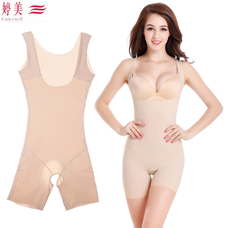 Tingmei Noya Ultra-Thin Ice Silk Bodysuit Seamless Shapewear Postpartum Waist and Abdomen Slimming Body Shaping Underwear