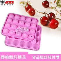 Hotel creative dish mold Da Dong artistic dish Cherry foie gras Large cherry foie gras mold 20 even mold