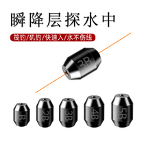 Keith Instant Descading Layer Exploration Water Rocky Raft Fishing Fast Counterweight Micro Lead Fishing Pure Copper Plating Smooth 24 Yuan