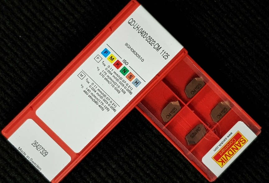 NUMERICAL CONTROL BLADE QD-LH-0400-0502-CM 1125 FRONT FOR QUOTATION