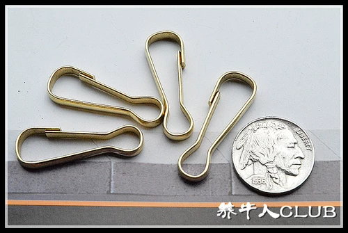 Поднятые люди изготовлены на 304 из нержавеющей стали чистой медной жемчужной жемчужной пряжкой карманы из пряжки свиньи и желчные шарики и толстые модели