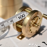 Ynr Pure Copper Exquisite Roller Mini Mini Mini Mini Mini Minaual Scroll Retro Медный маховик маховик Маленький ролик Измерение швейного инструмента Бесплатная доставка