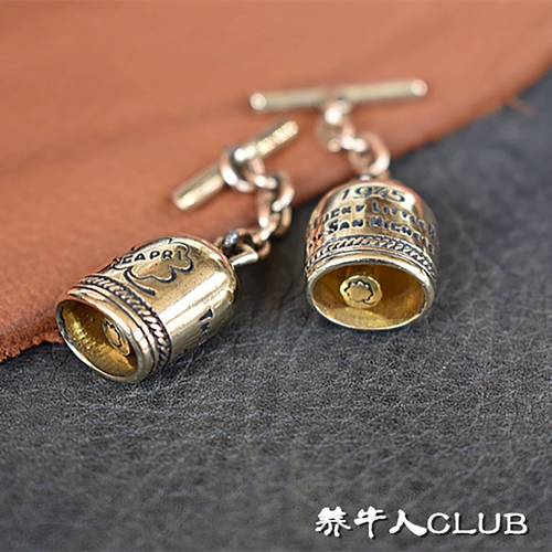 Bulls продюсировал A2 кожаный медный колокольчик, медный колокол, американский пилот Второй мировой войны Мишель Мишель Lucky Hanging Bree Dropisp