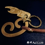 Медный моряк Попай, велосипед, ретро открывашка, латунный брелок