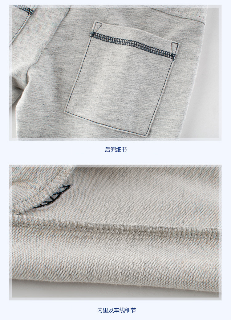 Quần áo trẻ em phiên bản Hàn Quốc mới 2019 quần trẻ em quần bó sát bé trai cắt quần cotton 1-9 tuổi - Quần quần legging bé gái