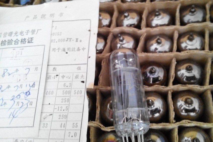 Stock New Spot Yunguang 6P1 Vacuum Tube J M Class 6n1n Paired with Batch