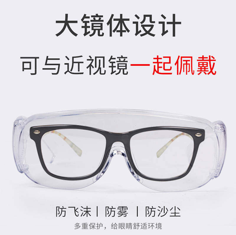 防护眼镜防飞沫 图2